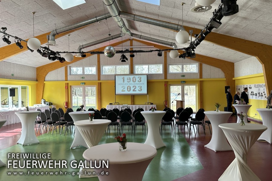 120 Jahre Feuerwehr Gallun - Geburtstagsbrunch